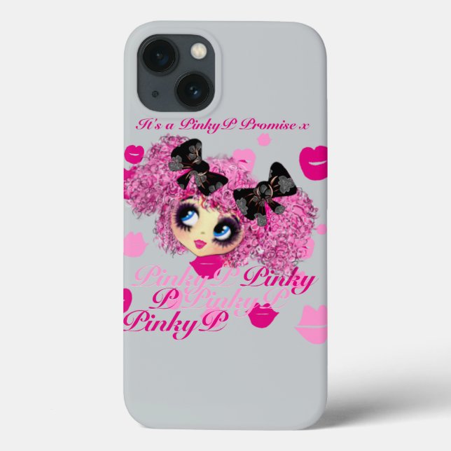 Coques Case-Mate iPhone Pinky Promise cadeaux BFF avec Kawaii PinkyP (Verso)