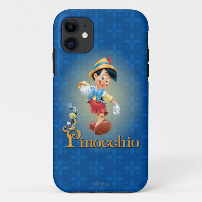 Coques Case-Mate iPhone Pinocchio avec Jiminy Cricket 2 (Dos)