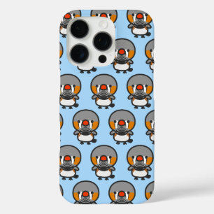 Coques iPhone 16 Pro pinson zèbre de Sunda mâle