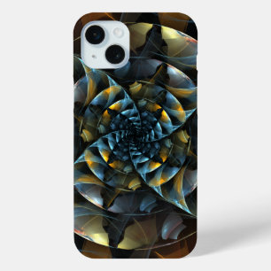 Coque iPhone 15 Mini Pinwheel Art Abstrait