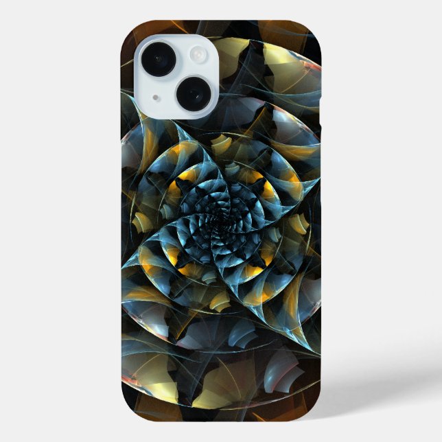 Coques Case-Mate iPhone Pinwheel Art Abstrait (Verso)