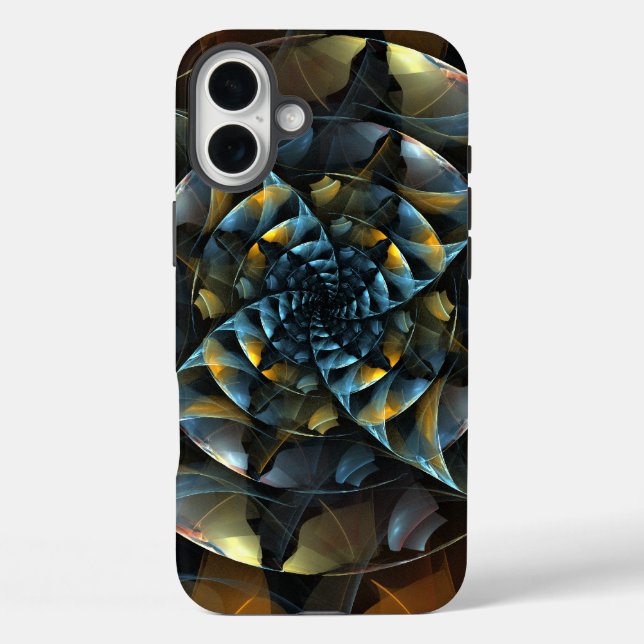 Coques Case-Mate iPhone Pinwheel Art Abstrait (Verso)