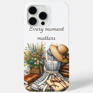 Coque iPhone 15 Pro Max Pique-nique vintage Cottage core