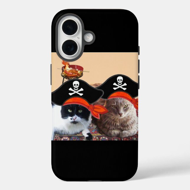 Coques Case-Mate iPhone PIRATE CATS, Parlez comme un jour de pirates (Verso)