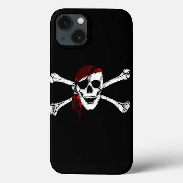 Coques Case-Mate iPhone Pirate crâne et os croisés (Verso)