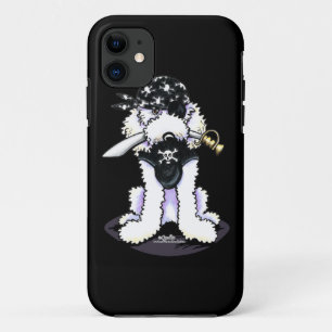 Coque iPhone 11 Pirate de caniche