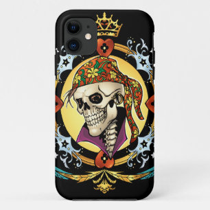 Case-Mate iPhone Case Pirate Skull with Bandana, Cool Skeleton Art