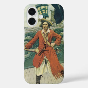 Coques iPhone 16 Pirates d'autrefois, Capitaine Keitt par Howard Py