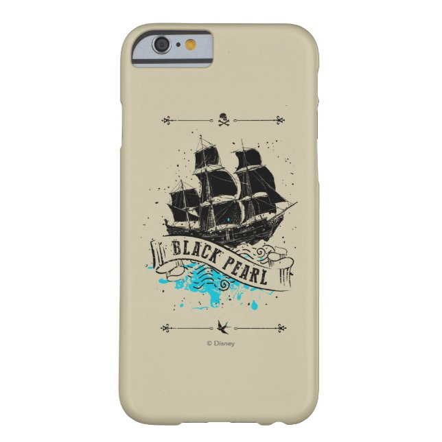 Coques Case-Mate iPhone Pirates des Caraïbes 5| Black Pearl (Dos)