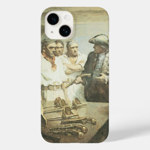 Coque Pour iPhone 14 Pirates Vintage, Préparation de la Mutinerie par N