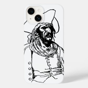 Coques Pour iPhone Pirates vintage, un croquis de boucanier par Howar