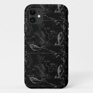 Coque Case-Mate Pour iPhone Pisces Constellation Hevelius 1690 Carte Engraving
