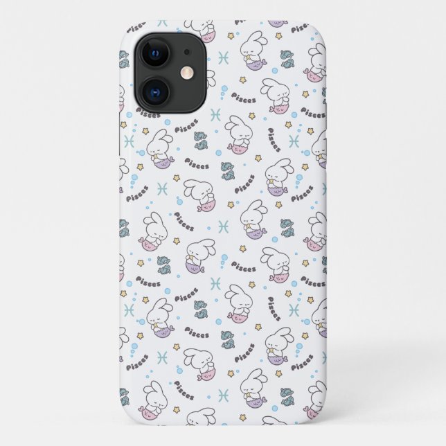 Coques Case-Mate iPhone Pisces Harmony : Bunny Sirènes Motif (Dos)