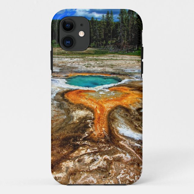 Coques Case-Mate iPhone Piscine de courant ascendant de Yellowstone (Dos)
