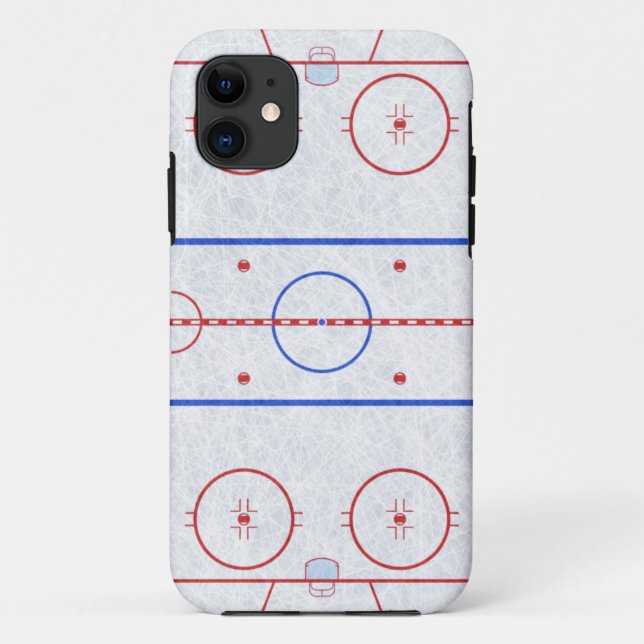 Coques Case-Mate iPhone Piste de hockey sur glace (Dos)