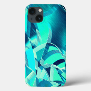 Case-Mate iPhone Case Pistes cyanes avec des gouttelettes sur arrière -
