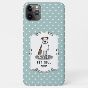 Case-Mate iPhone Case Pit Bull Maman (lt brindle white 3) Chien Maman