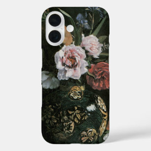 Coques iPhone 16 Pivoines de femme africaine de Frederic Bazille, F