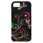 PixDezines Arc en ciel Swirls+Dragonfly/DO-IT-YOUR