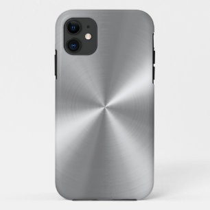 Coque iPhone 11 PixDezines en aluminium brossé