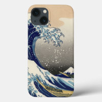 PixDezines Vintage, Great Wave, Hokusai 葛飾北斎の神奈川沖浪