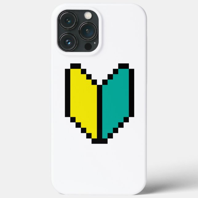 Coques Case-Mate iPhone Pixel 8 bits Wakaba / Mark Shoshinsha (Verso)