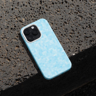Case-Mate iPhone Case Pixellisation Mosaïque Bleue
