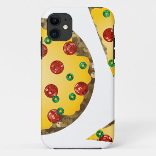 Etui iPhone Case-Mate pizza à paillettes