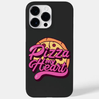 Coque Pour Pour iPhone 14 Pro Max Pizza Mon Coeur