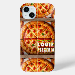 Coque iPhone 15 Mini Pizza Pizzeria Design