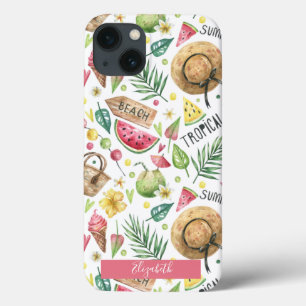Case-Mate iPhone Case Plage colorée Girly Relax Beach Serviette
