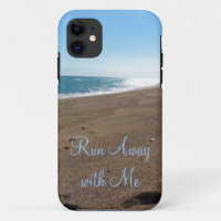 Plage courue loin avec moi citation