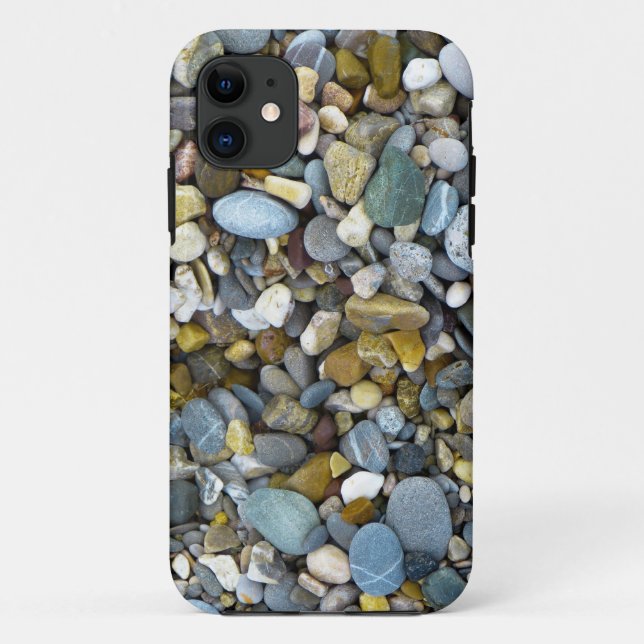 Coques Case-Mate iPhone plage de galets (Dos)