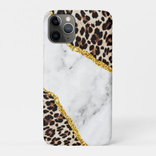 Case-Mate iPhone Case Plage de luxe Leopard intérieur Parties scintillan