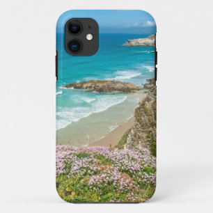 Case-Mate iPhone Case Plage de Newquay dans le nord de Cornwall falaise