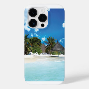 Coque Pour iPhone 14 Pro Plage exotique