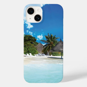 Coque Pour iPhone 14 Plage exotique