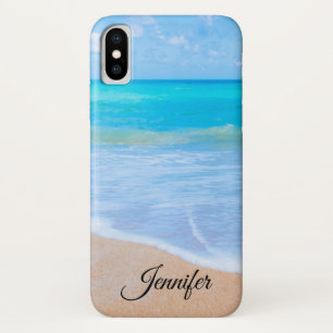 Coque Case-Mate Pour iPhone Plage Extraordinaire Scène tropicale Photo personn