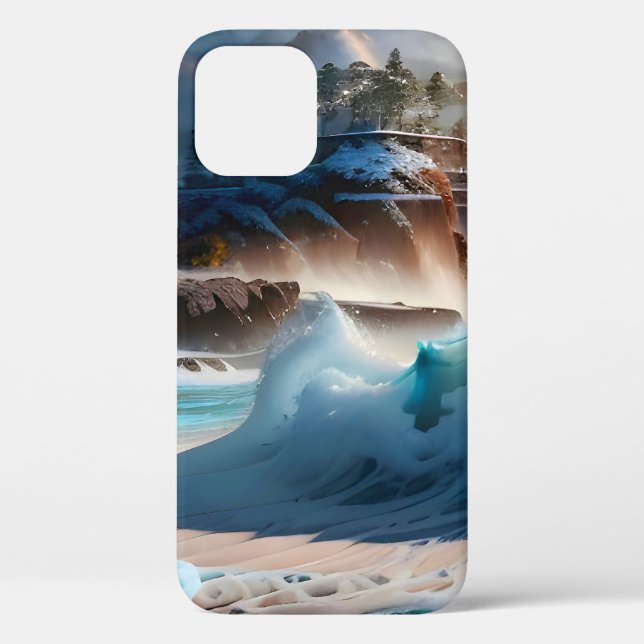 Coques Case-Mate iPhone Plage Front Ocean Waves Paysage 1 (Verso)