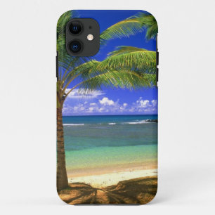 Coque iPhone 11 plage tropicale