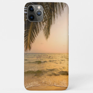 Case-Mate iPhone Case Plage tropicale adorable, Palm Waves coucher de so