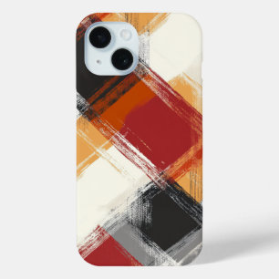 Coque Pour iPhone 15 Plaid automne mignon
