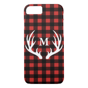 Coque Case-Mate Pour iPhone Plaid blanc rustique de contrôle de Buffalo