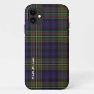 Coques Pour iPhone Plaid de tartan coloré de clan de MacLellan