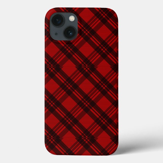 Coques Case-Mate iPhone  Plaid Élégant Moderne  (Verso)
