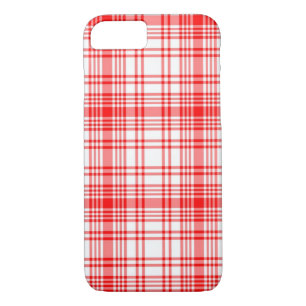 Etui iPhone Case-Mate Plaid rouge