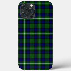 Case-Mate iPhone Case Plaid vert bleu Lamont tartan