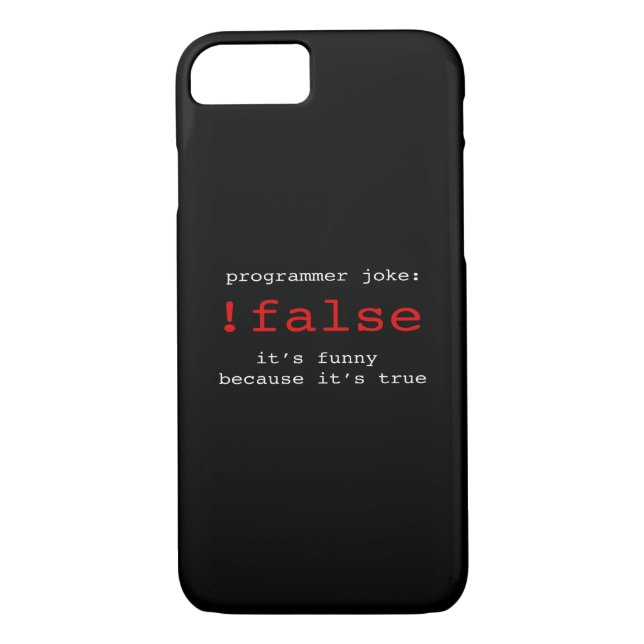 COQUES Case-Mate iPhone PLAISANTERIE DE PROGRAMMEUR (Dos)
