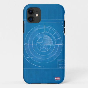 Coque Case-Mate Pour iPhone Plan du bouclier de Captain America