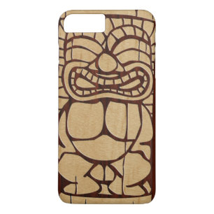 Coques Pour iPhone Planche de surf en bois de Koa Tiki Ailani